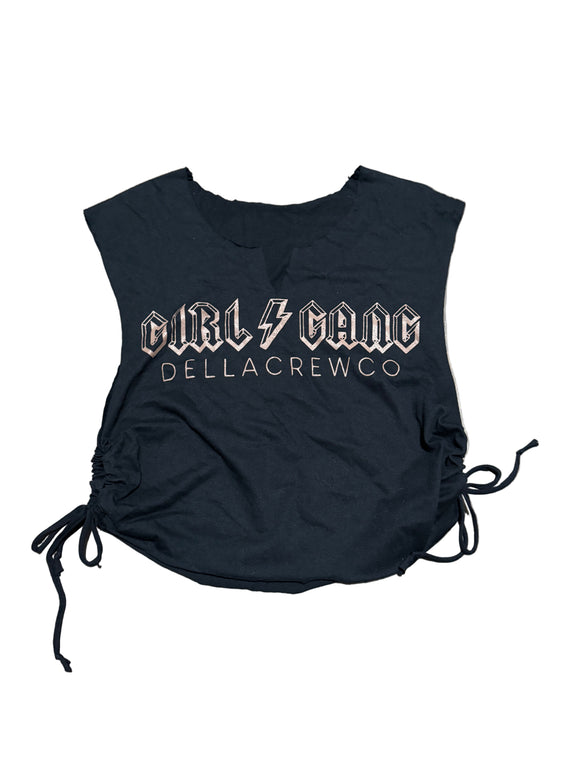 Girlgang Bronze tie side