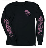 Locked in girlgang long sleeve (Pink)