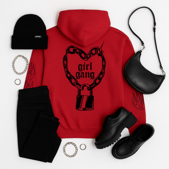Girl Gang Zip Hoodie