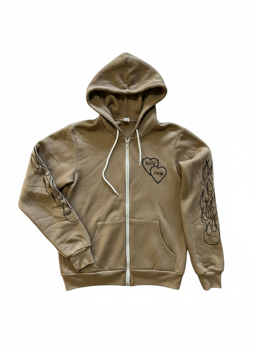 Girl Gang Zip Hoodie – Della Crew Co.