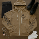 Girl Gang Zip Hoodie