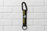 Caution Keychain