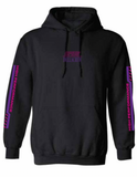 OPIES SPEEDSHOP X DELLA COLLAB Black w/purple Hoodie